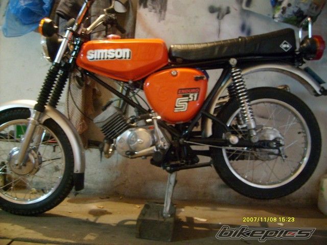 1989 SIMSON S51 ENDURO | Picture 1081157 motorcycle photo