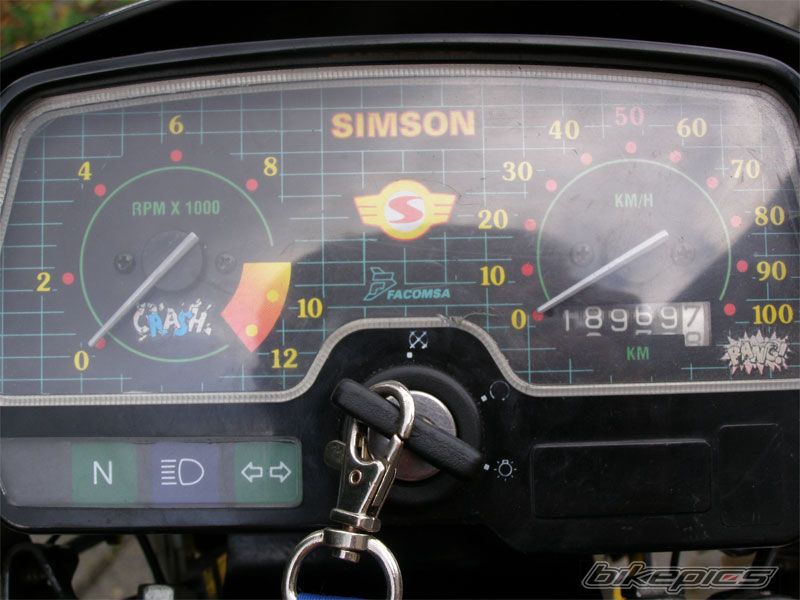 1996 SIMSON S83 CUSTOM MX | Picture 1101815 motorcycle photo