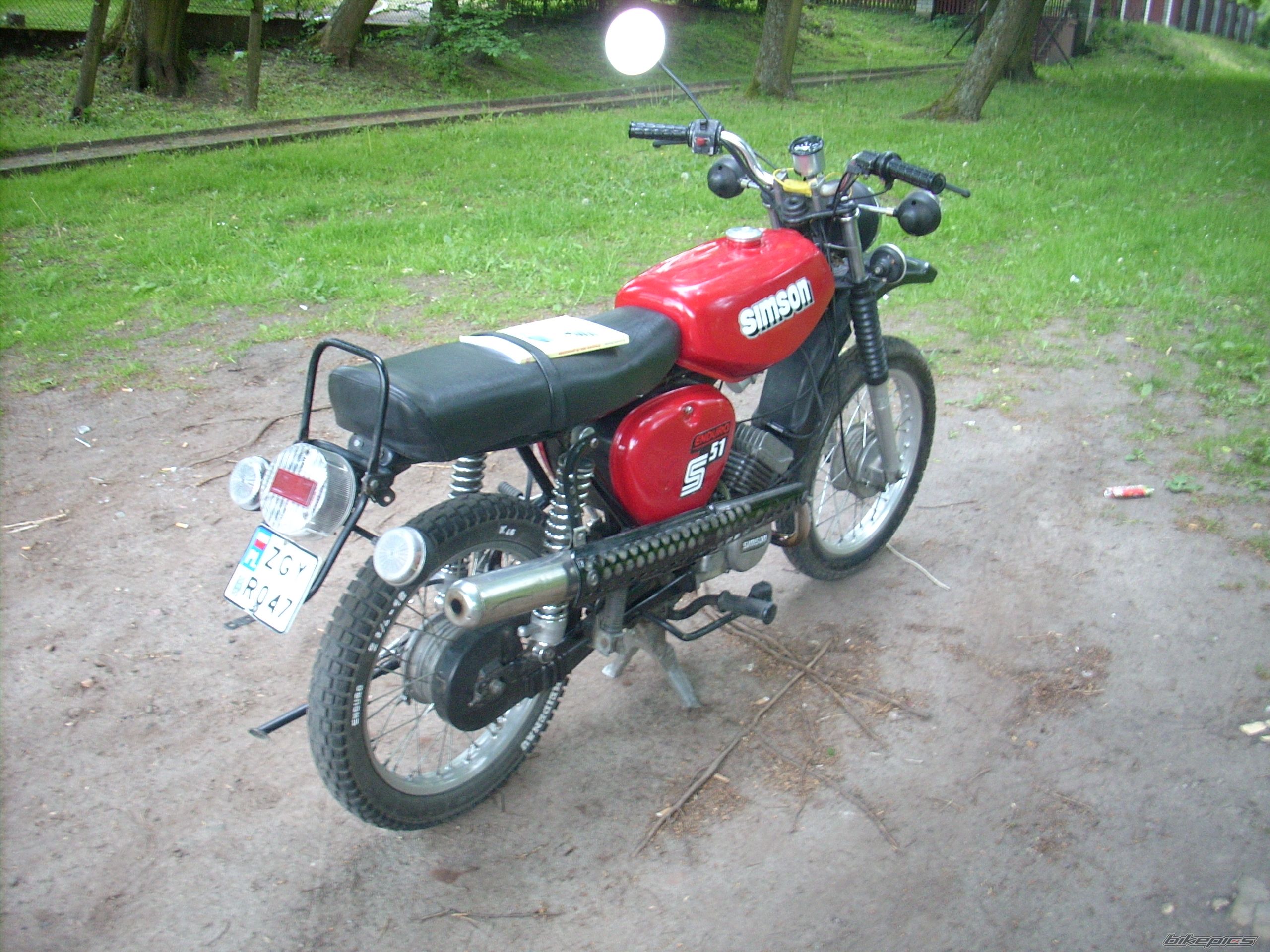 1989 SIMSON S51 ENDURO | Picture 1294090 motorcycle photo