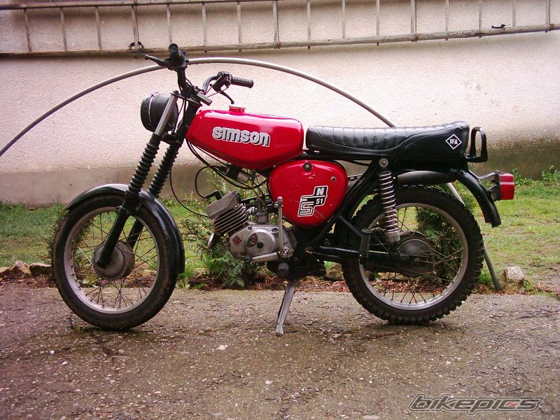 1987 SIMSON S 51N | Picture 1312519 motorcycle photo