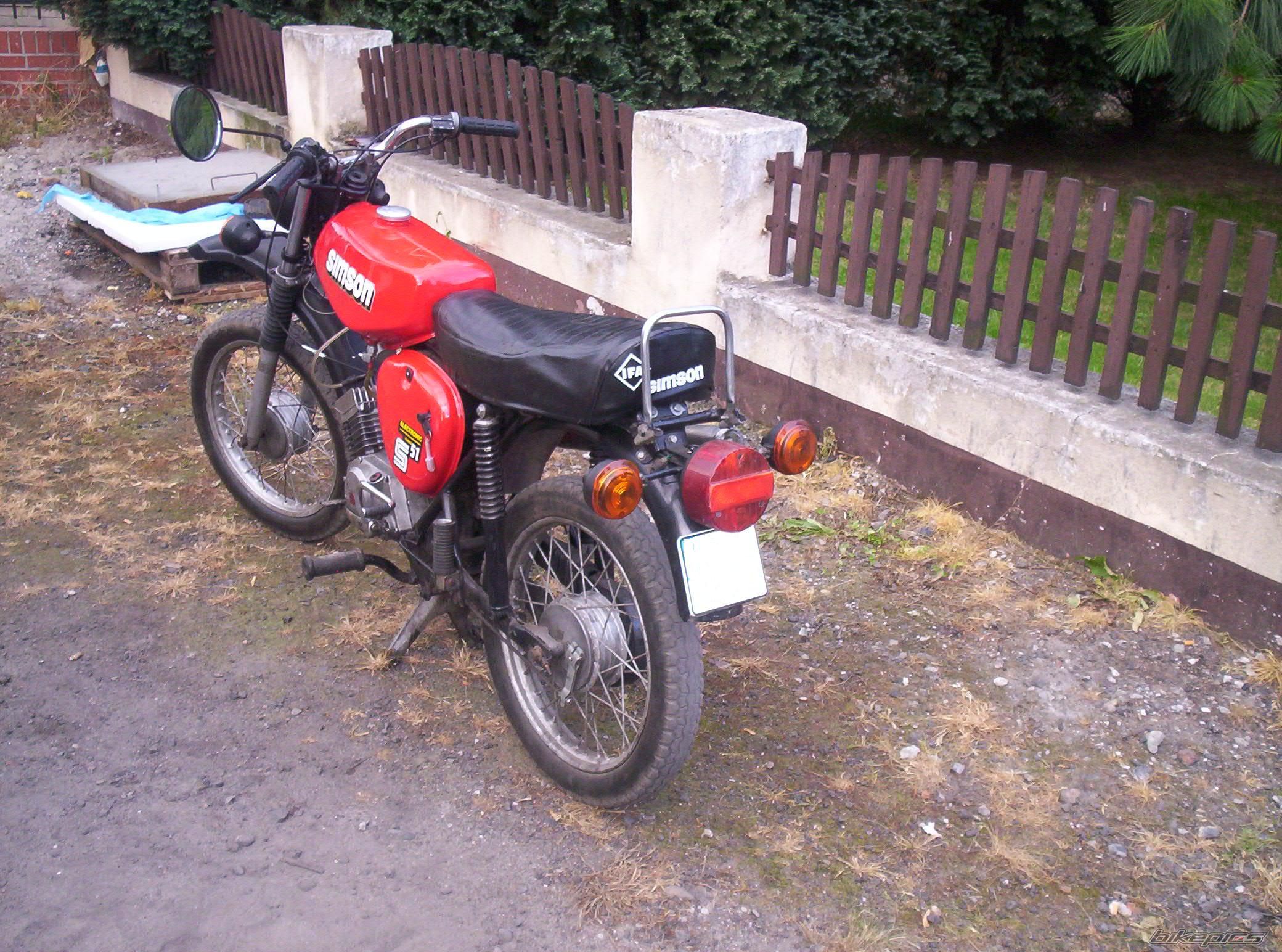 1985 SIMSON S 51 ELECTRONIC | Picture 1376947 motorcycle photo