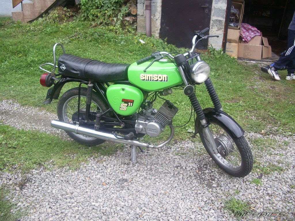 1989 SIMSON S 51 ELECTRONIC | Picture 1426185 motorcycle photo