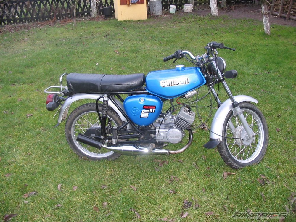 1988 SIMSON S 51 ELECTRONIC | Picture 1517625 motorcycle photo