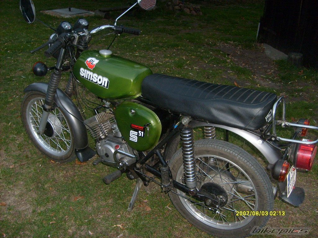 1989 SIMSON S 51 | Picture 1590618 motorcycle photo