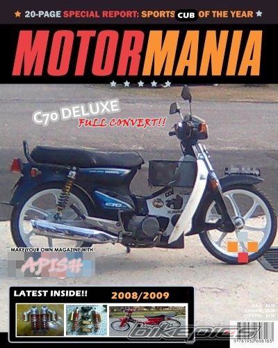 2009 HONDA C 70 | Picture 1595505 motorcycle photo