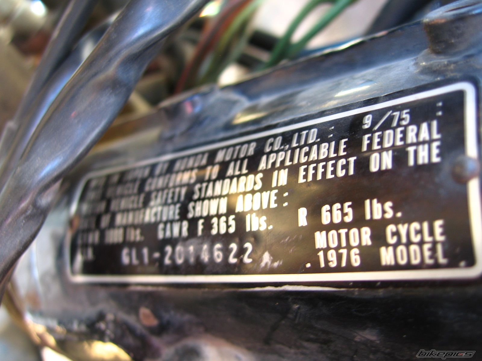 1976 HONDA GOLDWING | Picture 1660307 motorcycle photo