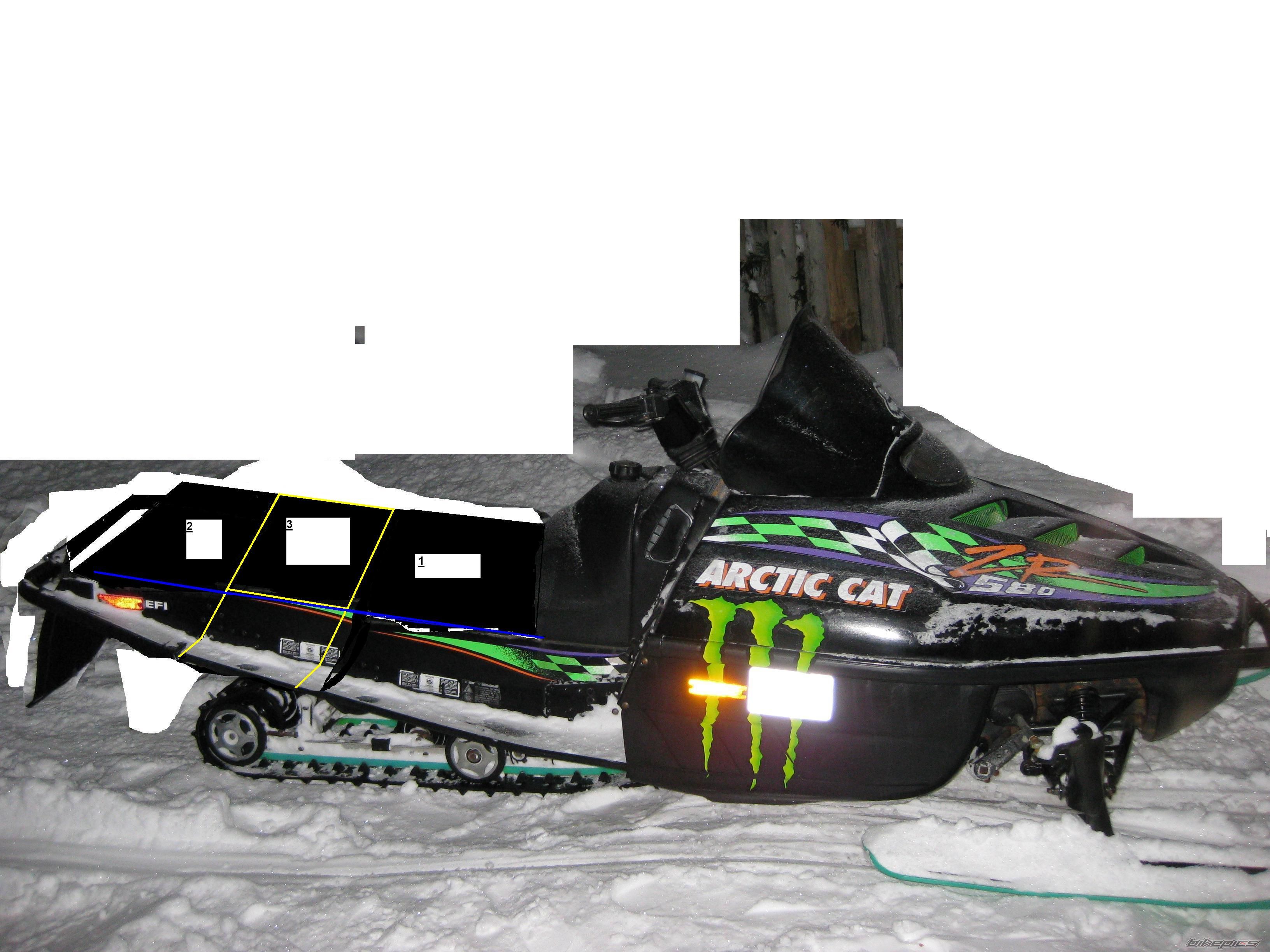 1995 ARCTIC CAT ZR 580 | Picture 1865018 motorcycle photo