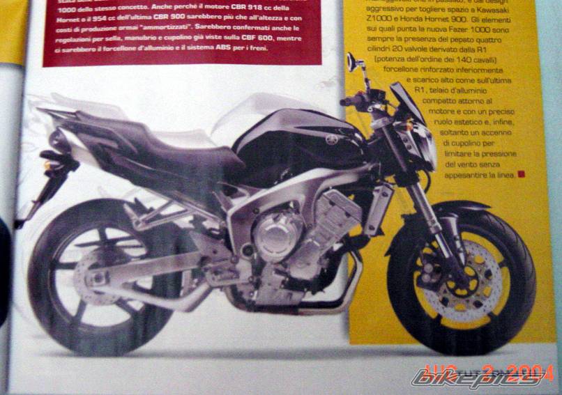 2005 YAMAHA FZS 1000 FAZER | Picture 189119 motorcycle photo
