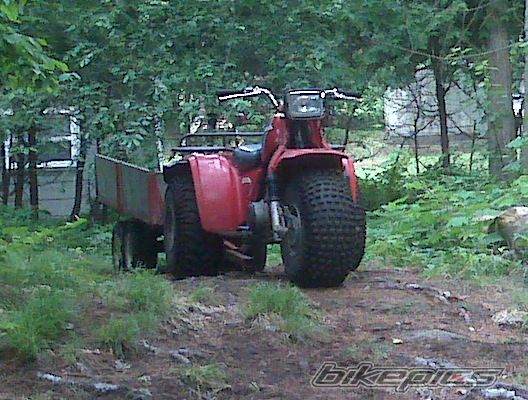 1984 HONDA 200 BIG RED HI&LO | Picture 2003984 motorcycle photo