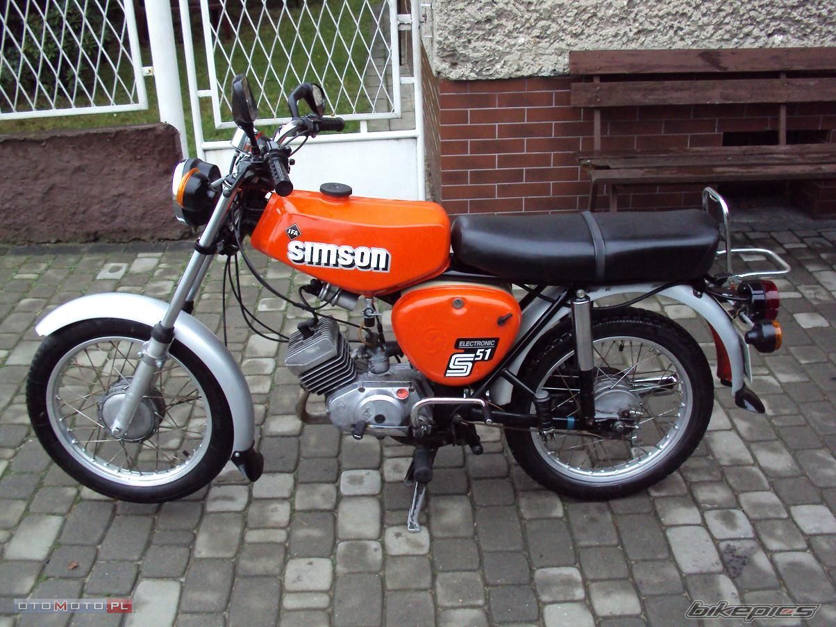 1982 SIMSON S 51 ELECTRONIC | Picture 2013035 motorcycle photo