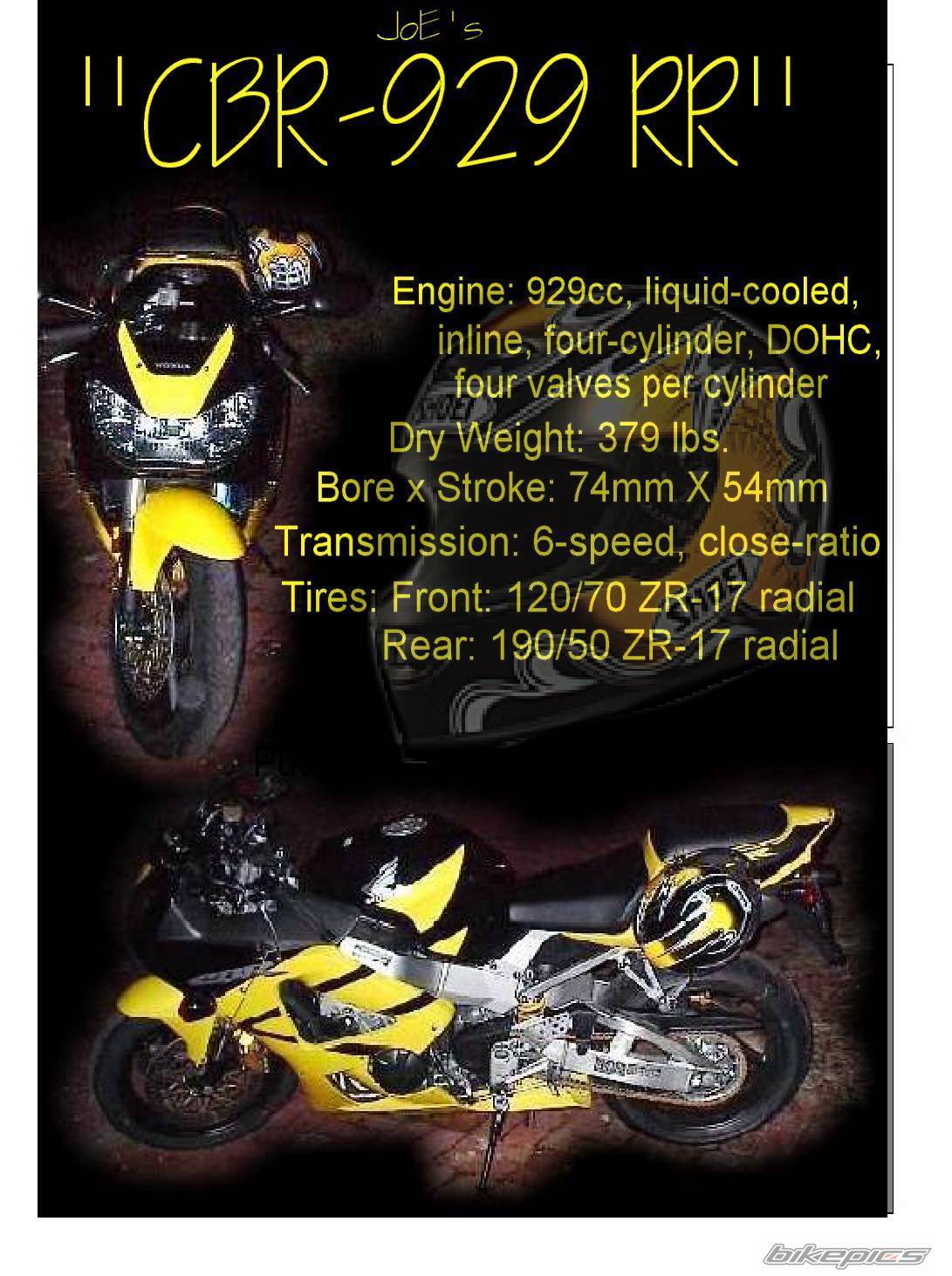 2006 HONDA CBR 1000  RR | Picture 20492 motorcycle photo