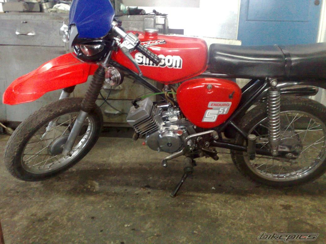 1989 SIMSON S51E STREET PROJECT | Picture 2160157 motorcycle photo