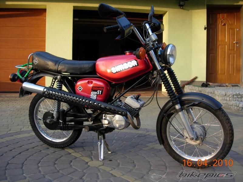 1990 SIMSON S51 ENDURO | Picture 2417677 motorcycle photo