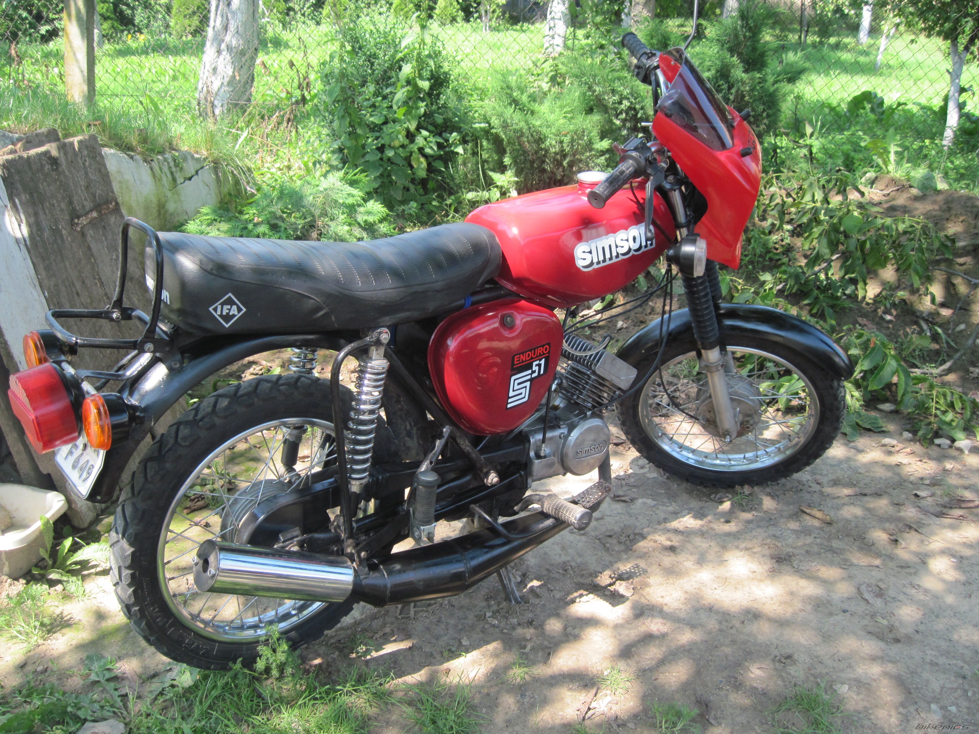 1989 SIMSON S51 ENDURO | Picture 2522480 motorcycle photo