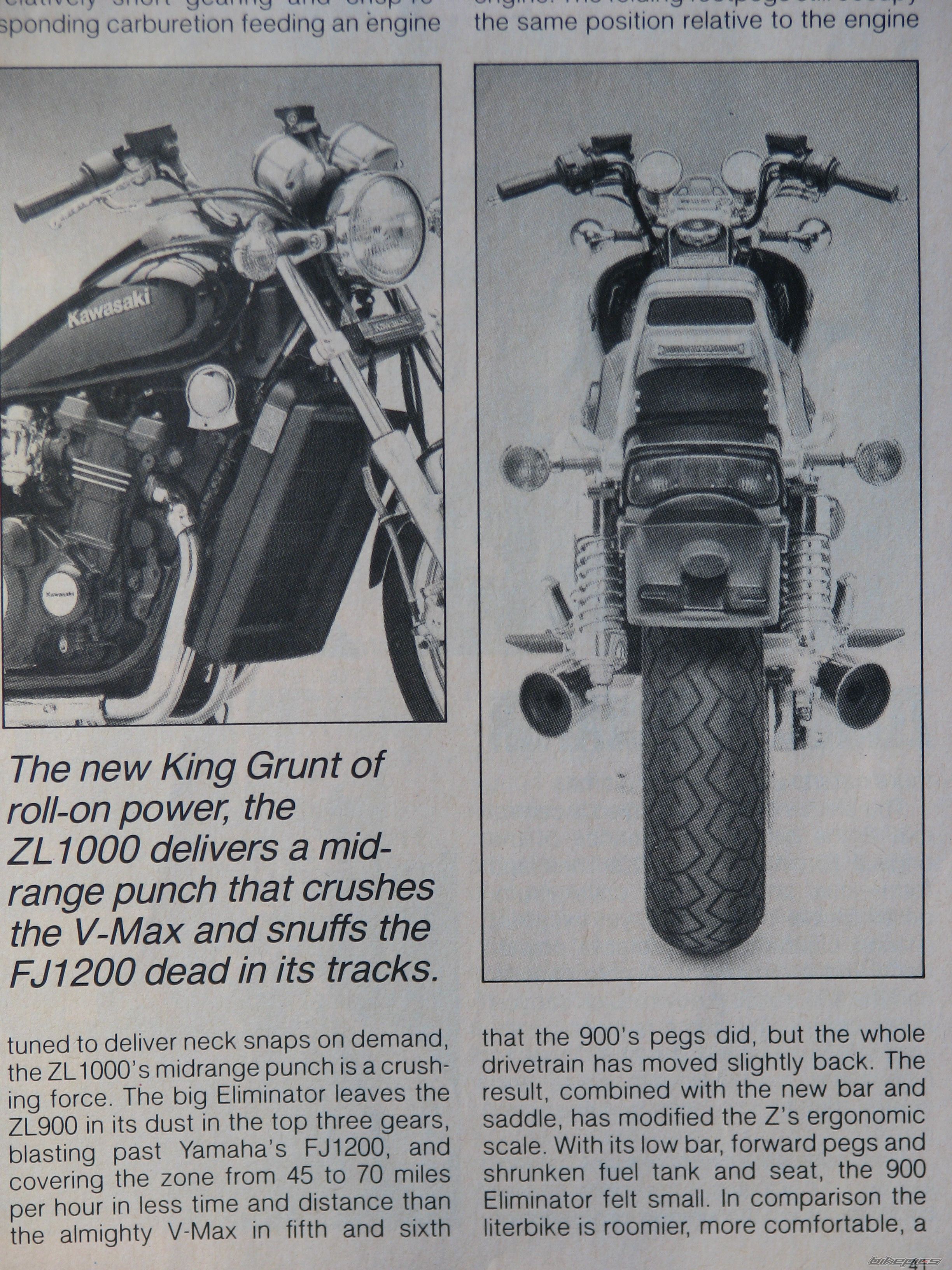 1987 KAWASAKI ZL 1000 ELIMINATOR | Picture 2625540 motorcycle photo