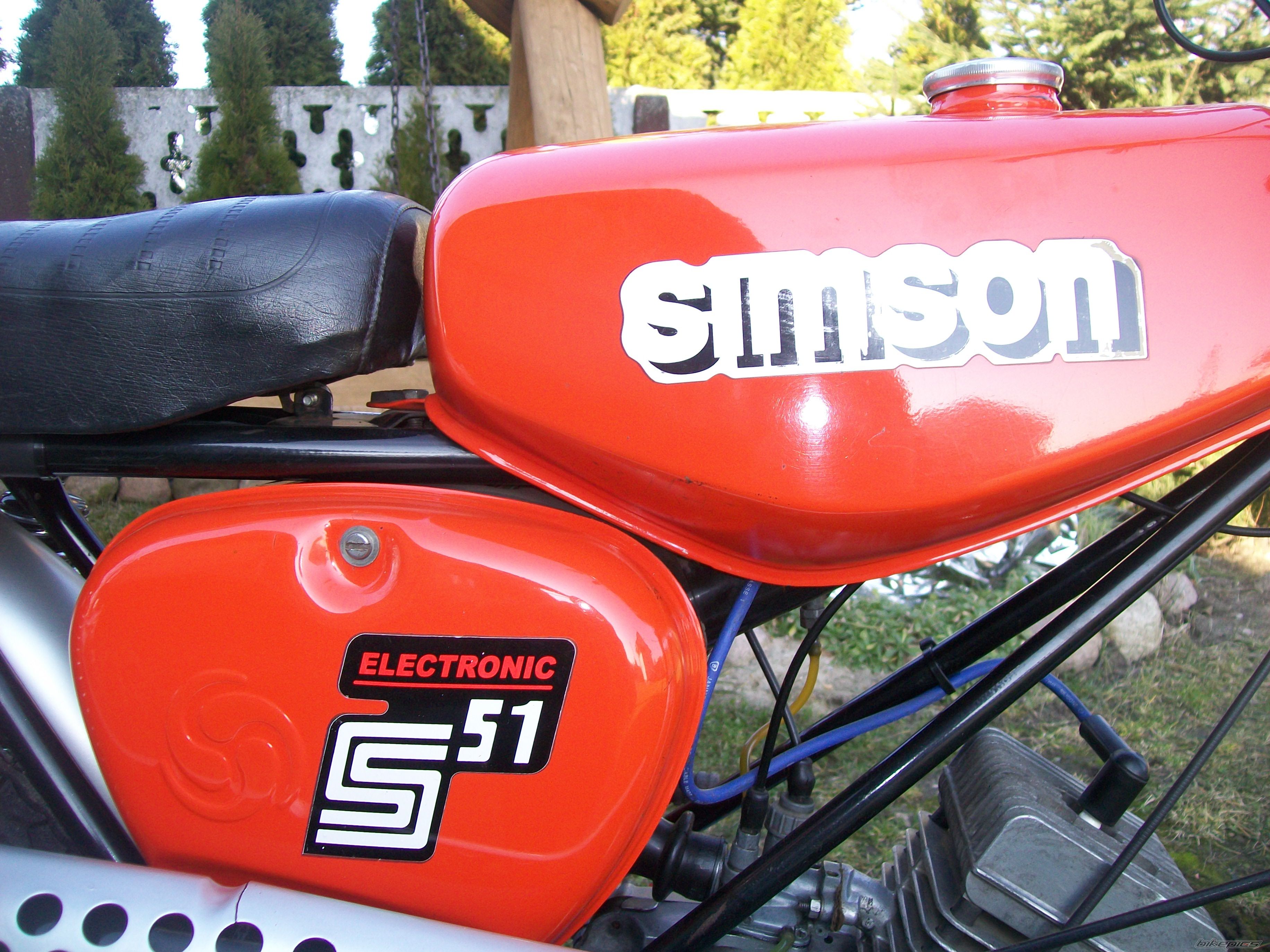 1990 SIMSON S51 ENDURO | Picture 2724524 motorcycle photo