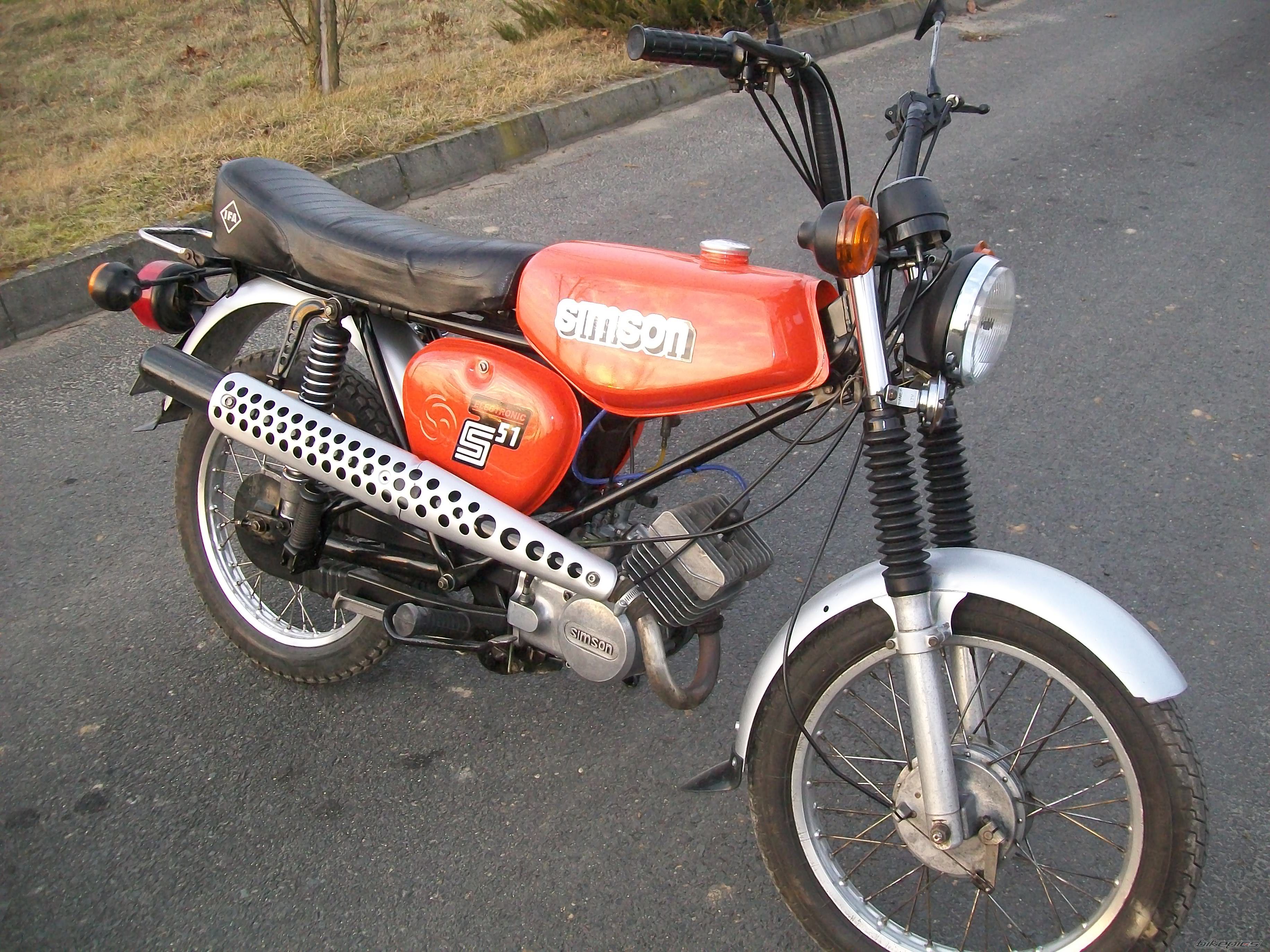 1990 SIMSON S51 ENDURO | Picture 2725230 motorcycle photo