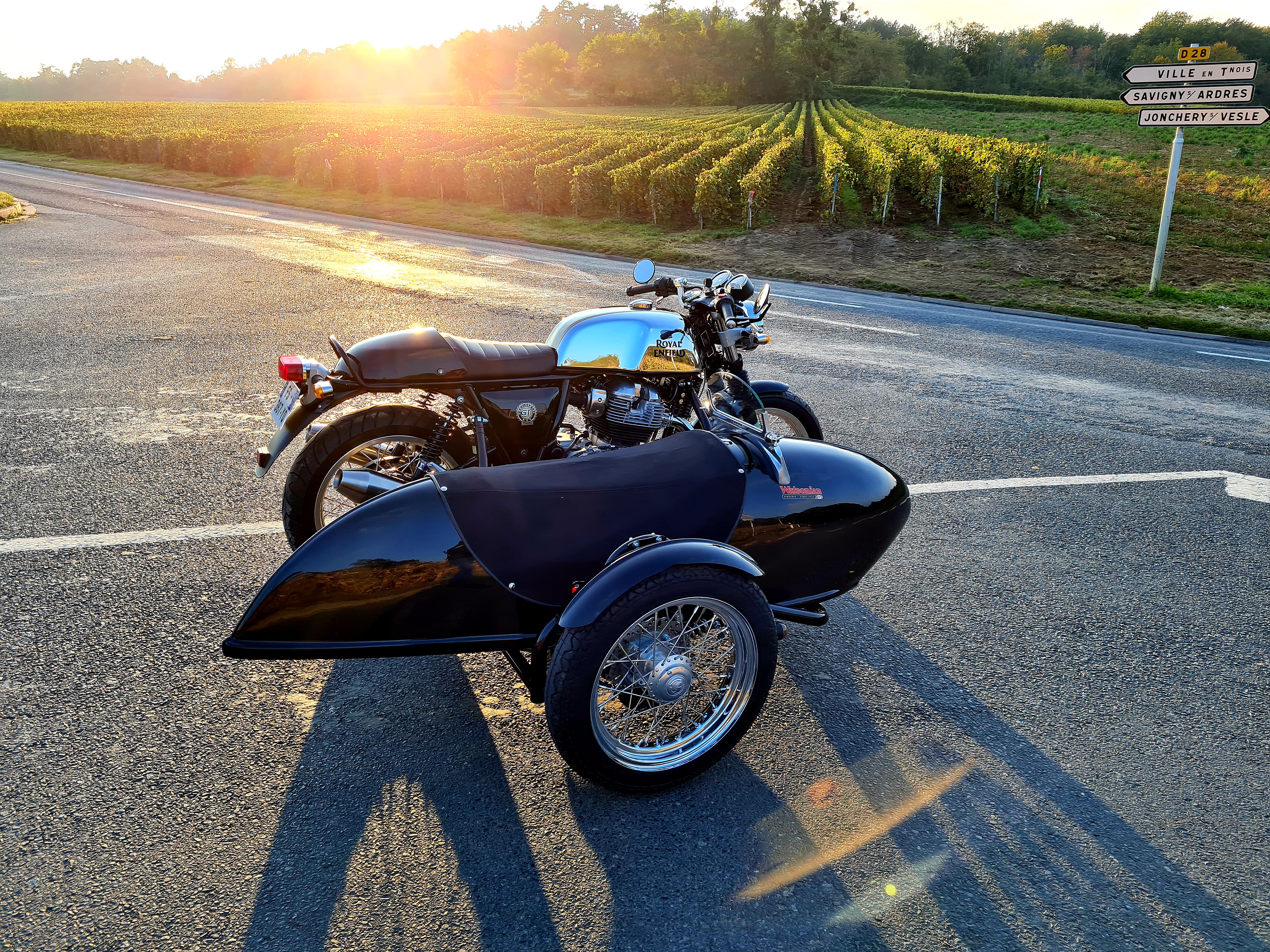  ROYAL ENFIELD CONTINENTAL GT   SIDE CAR WATSONIAN PRESCOTT | Picture 2824486 motorcycle photo