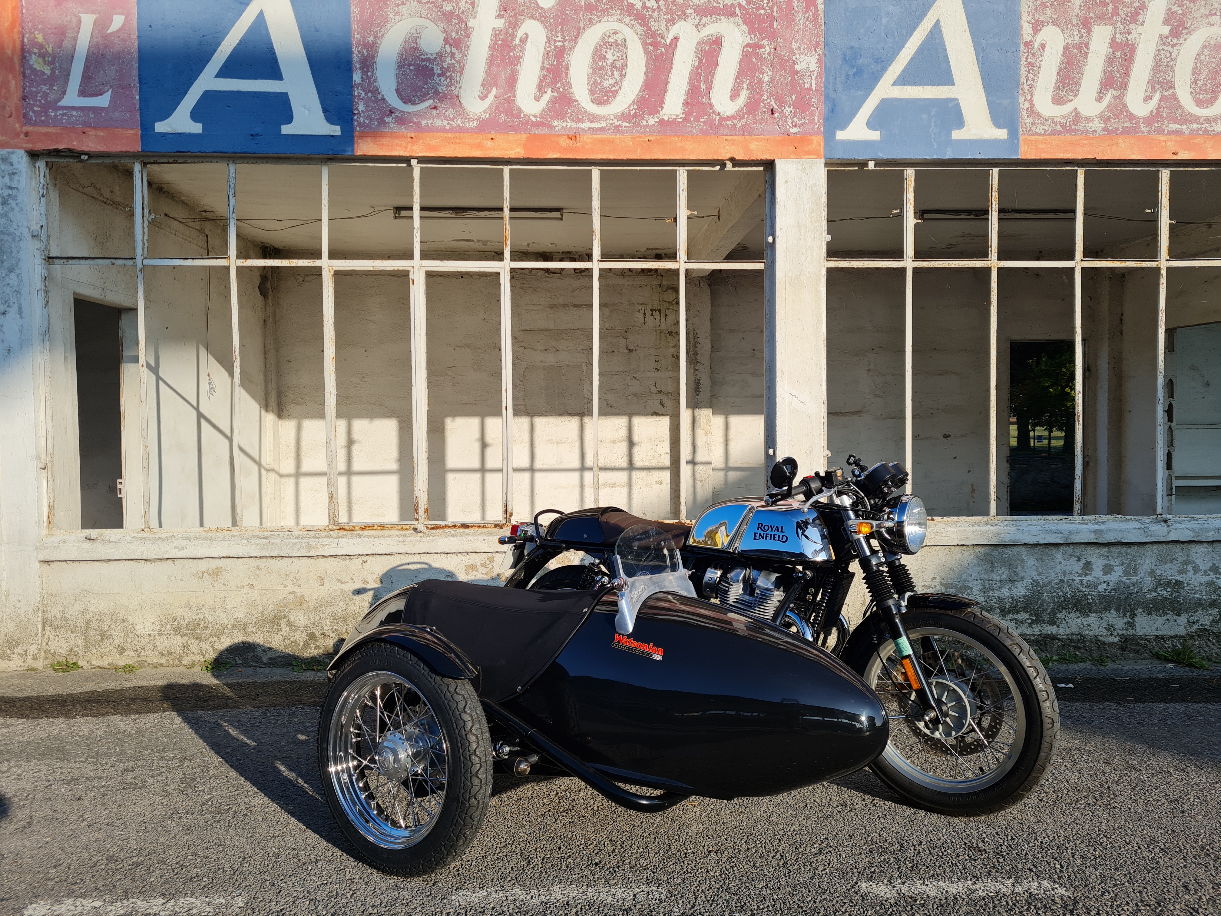  ROYAL ENFIELD CONTINENTAL GT   SIDE CAR WATSONIAN PRESCOTT | Picture 2824488 motorcycle photo