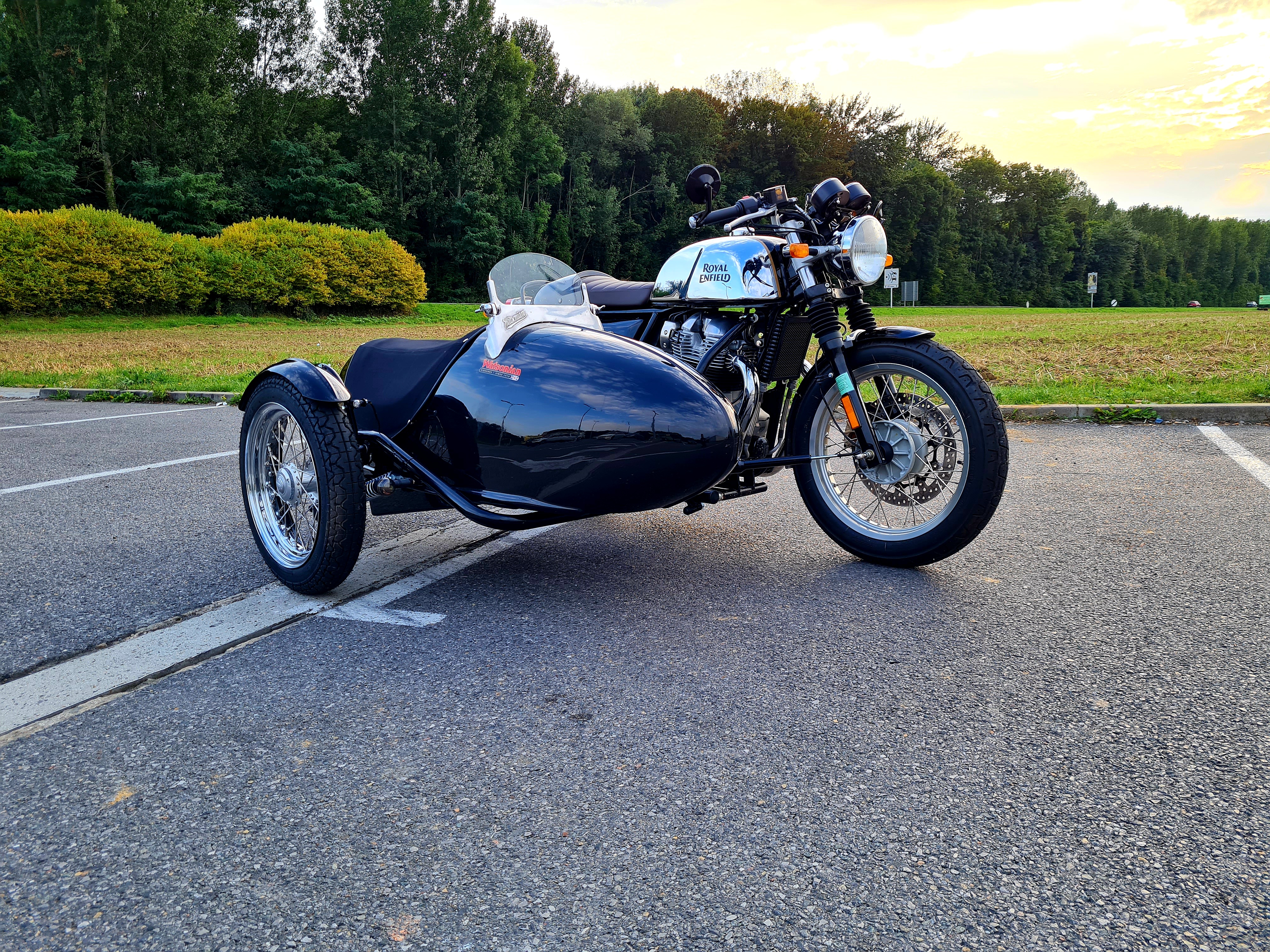  ROYAL ENFIELD CONTINENTAL GT   SIDE CAR WATSONIAN PRESCOTT | Picture 2824490 motorcycle photo