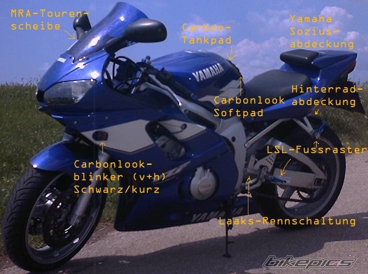 1999 YAMAHA YZF R6 | Picture 3626 motorcycle photo