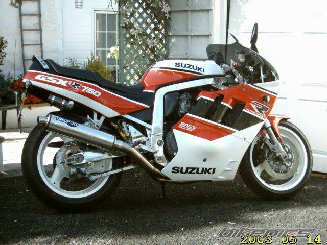 1990 SUZUKI GSX R 750 | Picture 45715 motorcycle photo