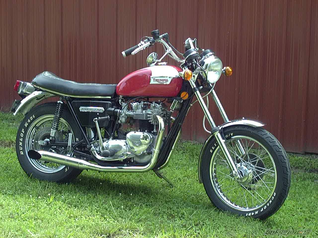1977 TRIUMPH BONNEVILLE | Picture 468674 motorcycle photo