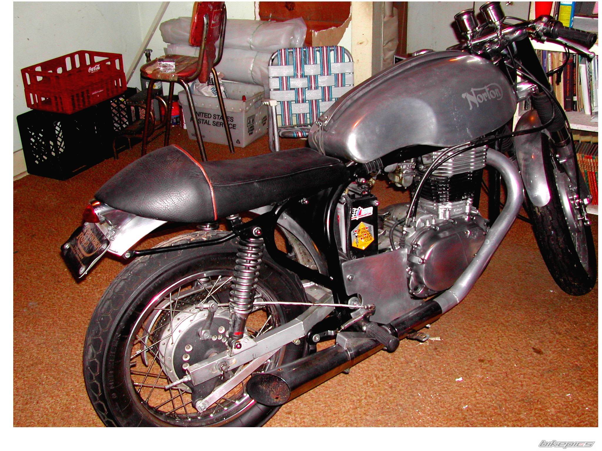 2001 NORTON CAFE RACER MANX | Picture 520365 motorcycle photo