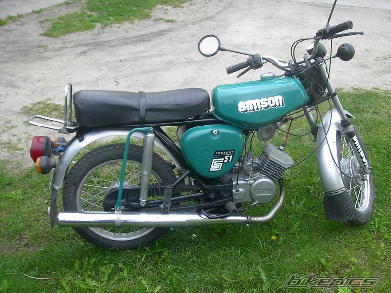 1986 SIMSON S 51 ELECTRONIC | Picture 648212 motorcycle photo