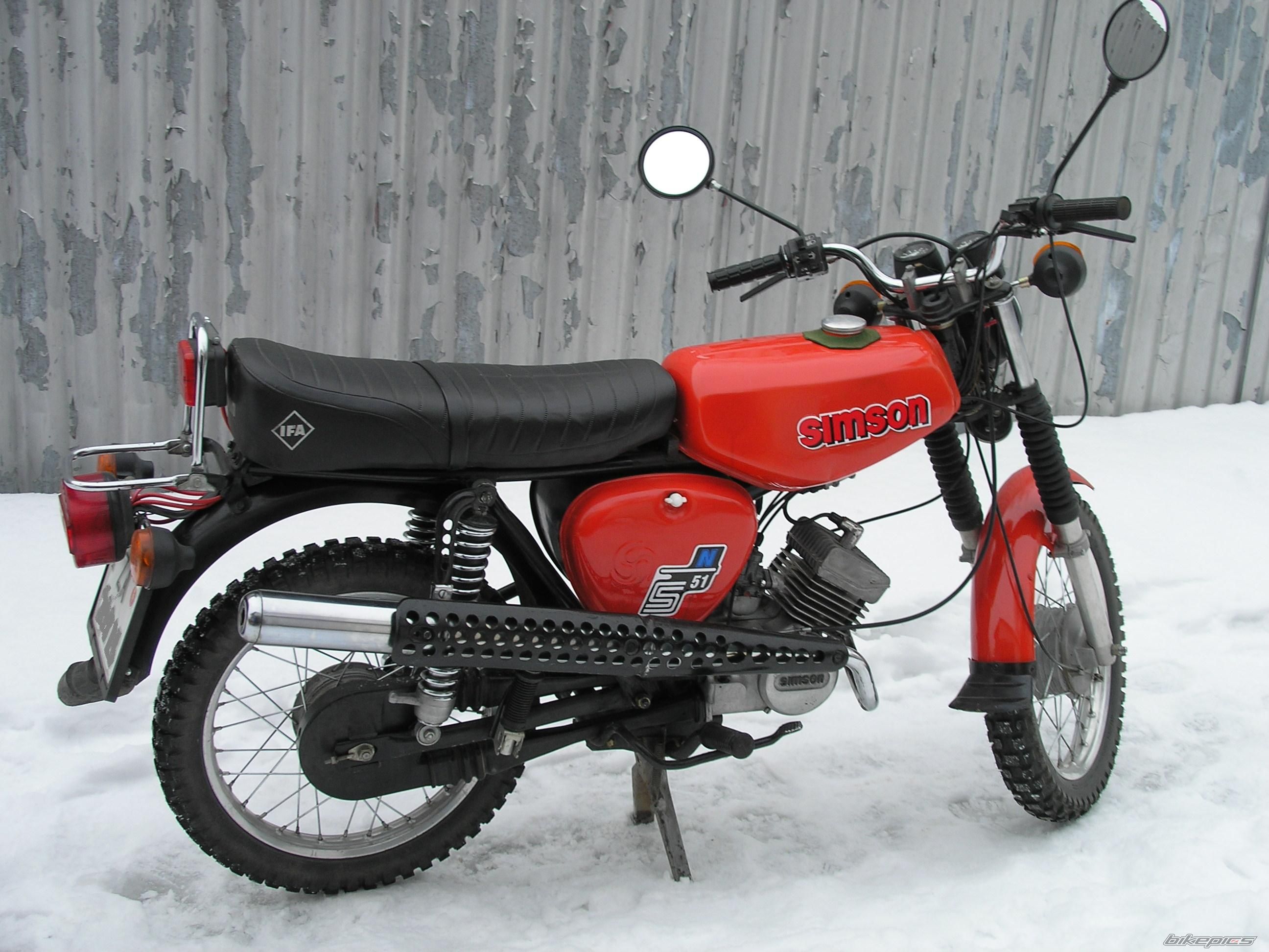 1990 SIMSON S51 ENDURO | Picture 713216 motorcycle photo