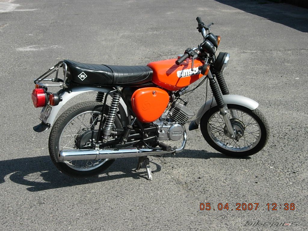 1990 SIMSON S 70 | Picture 853871 motorcycle photo