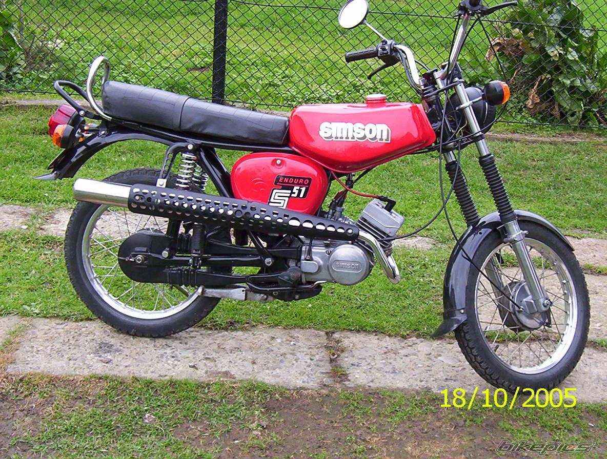 1983 SIMSON S51 ENDURO | Picture 855405 motorcycle photo