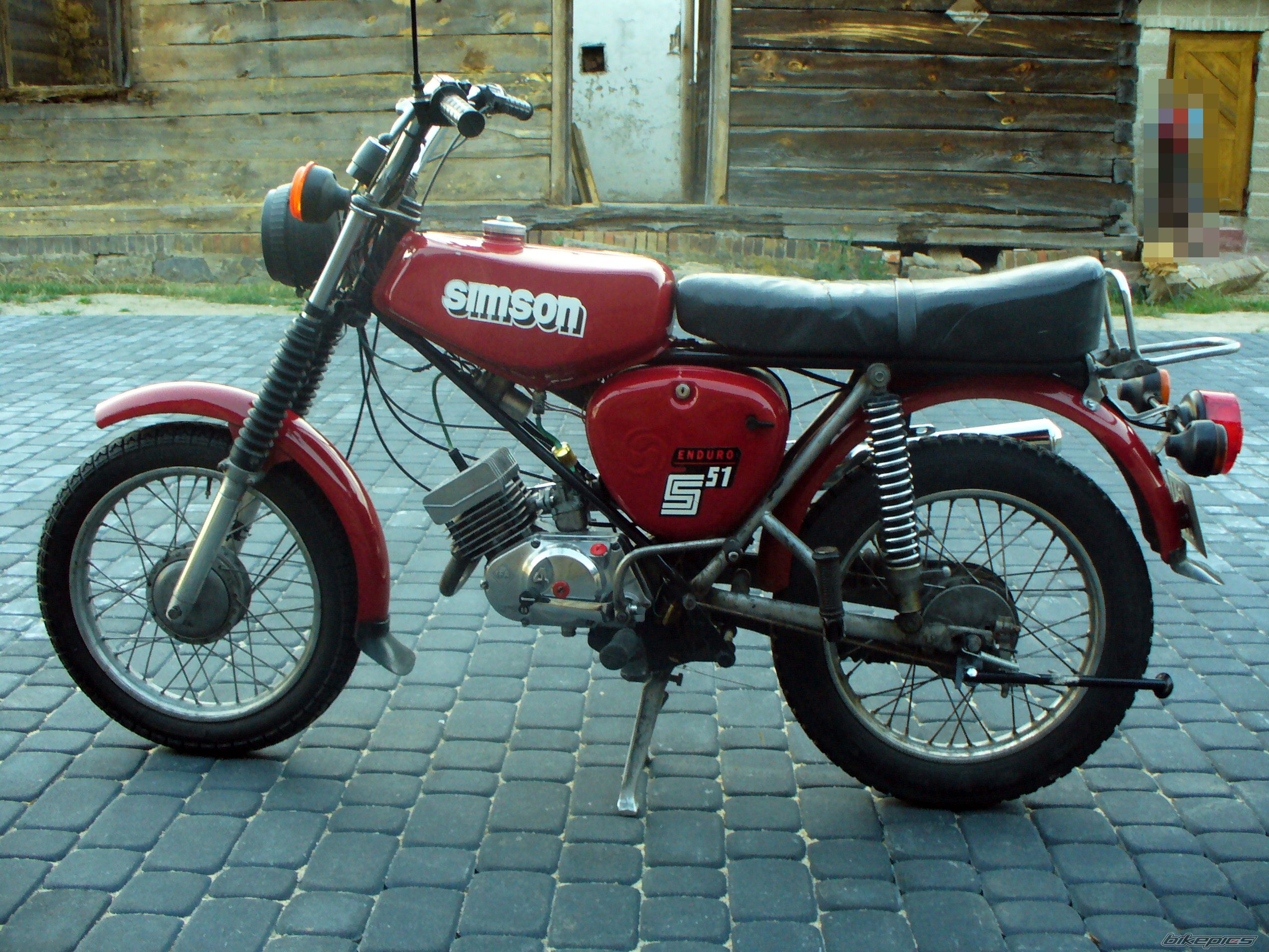 1984 SIMSON S 70 ENDURO | Picture 980908 motorcycle photo